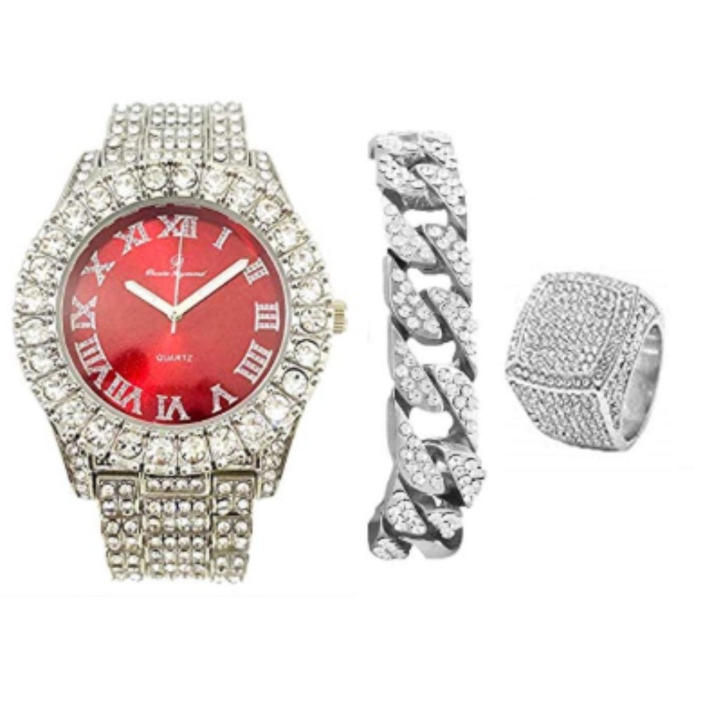 "Denver" Watch, Chain, and Ring Set